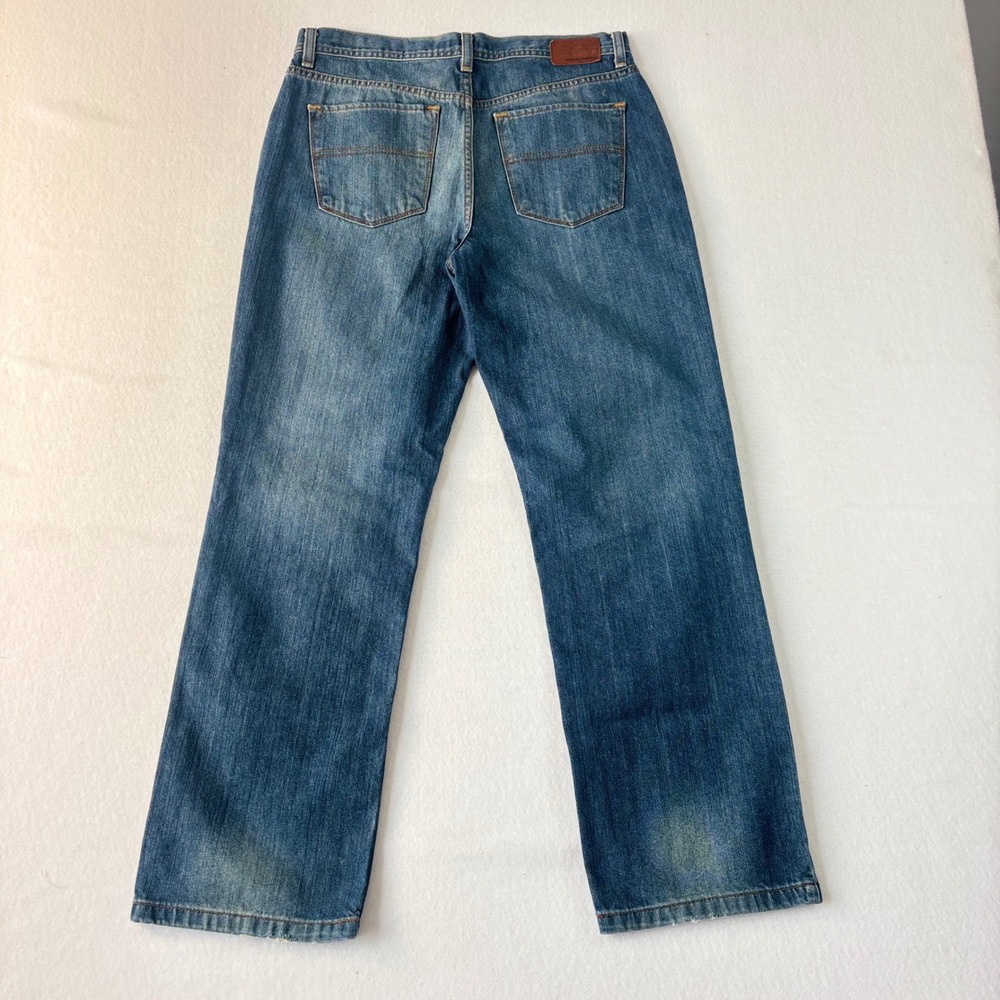 Tommy Hilfiger Womens Vintage Straight Leg Jeans Blue Denim Size 8 Cotton